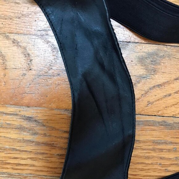 Lip Service Hybrid Cybergoth Steampunk Faux Leather Pocket OS - Picture 4 of 13